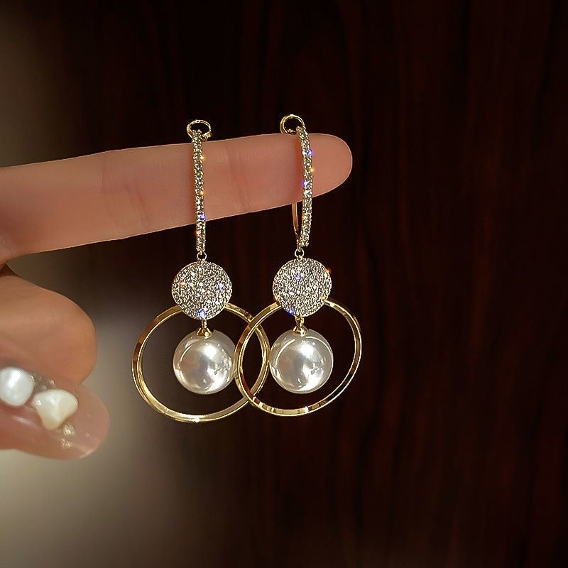 Delicate Reflective Earrings
