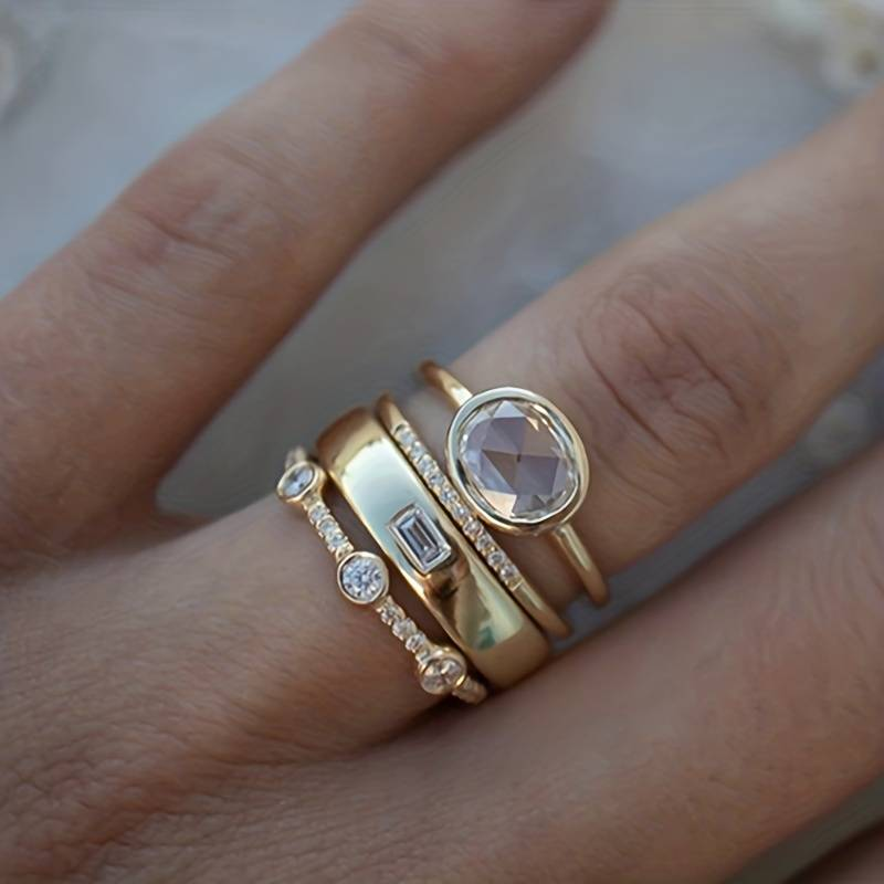 Vintage-Inspired Gold Ring Collection
