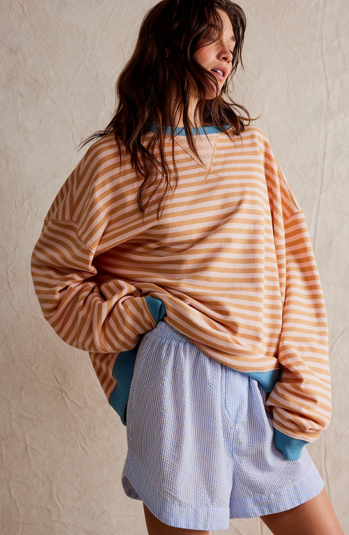 Manie - Prążkowany Oversized