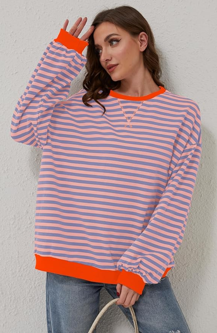 Manie - Prążkowany Oversized