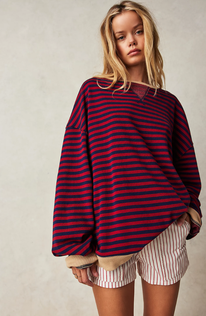 Manie - Prążkowany Oversized