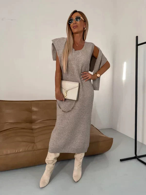 Julia™ - Dress with matching turtleneck