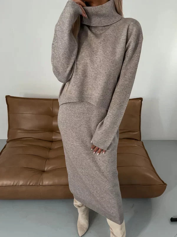 Julia™ - Dress with matching turtleneck