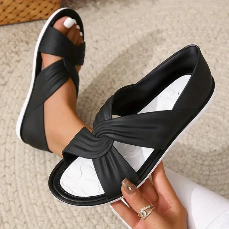 Ruby | Bow Tie Slip-On Sandal