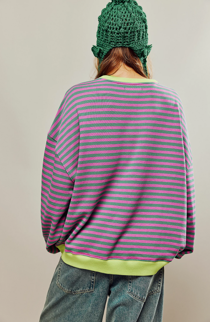 Manie - Prążkowany Oversized