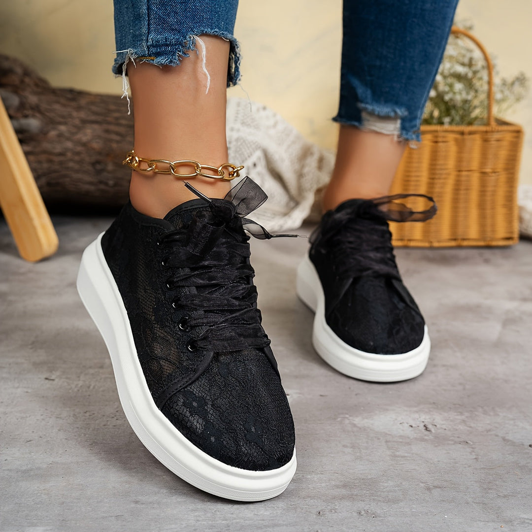 Emery | Stylish Lace Up Sneakers