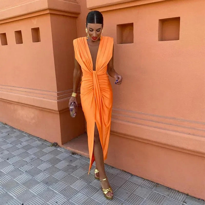 Selena - Ardent Draped Dress