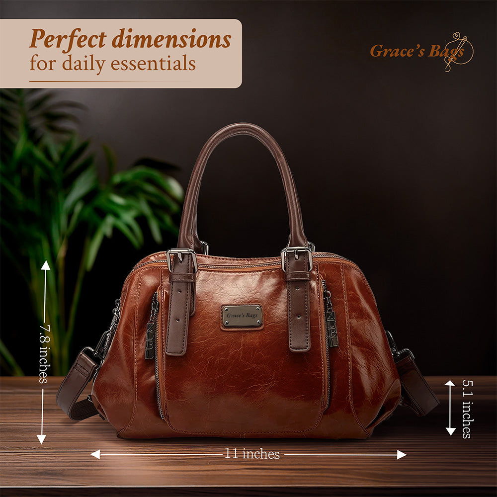 Charlotte® | Elegancka Skórzana Torebka
