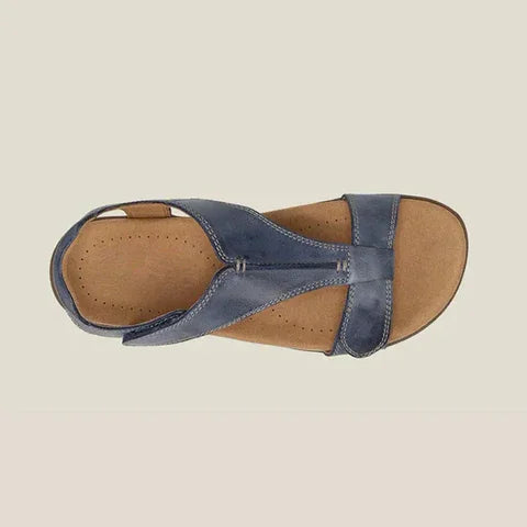 Alina - Casual Leather Orthopedic Sandals