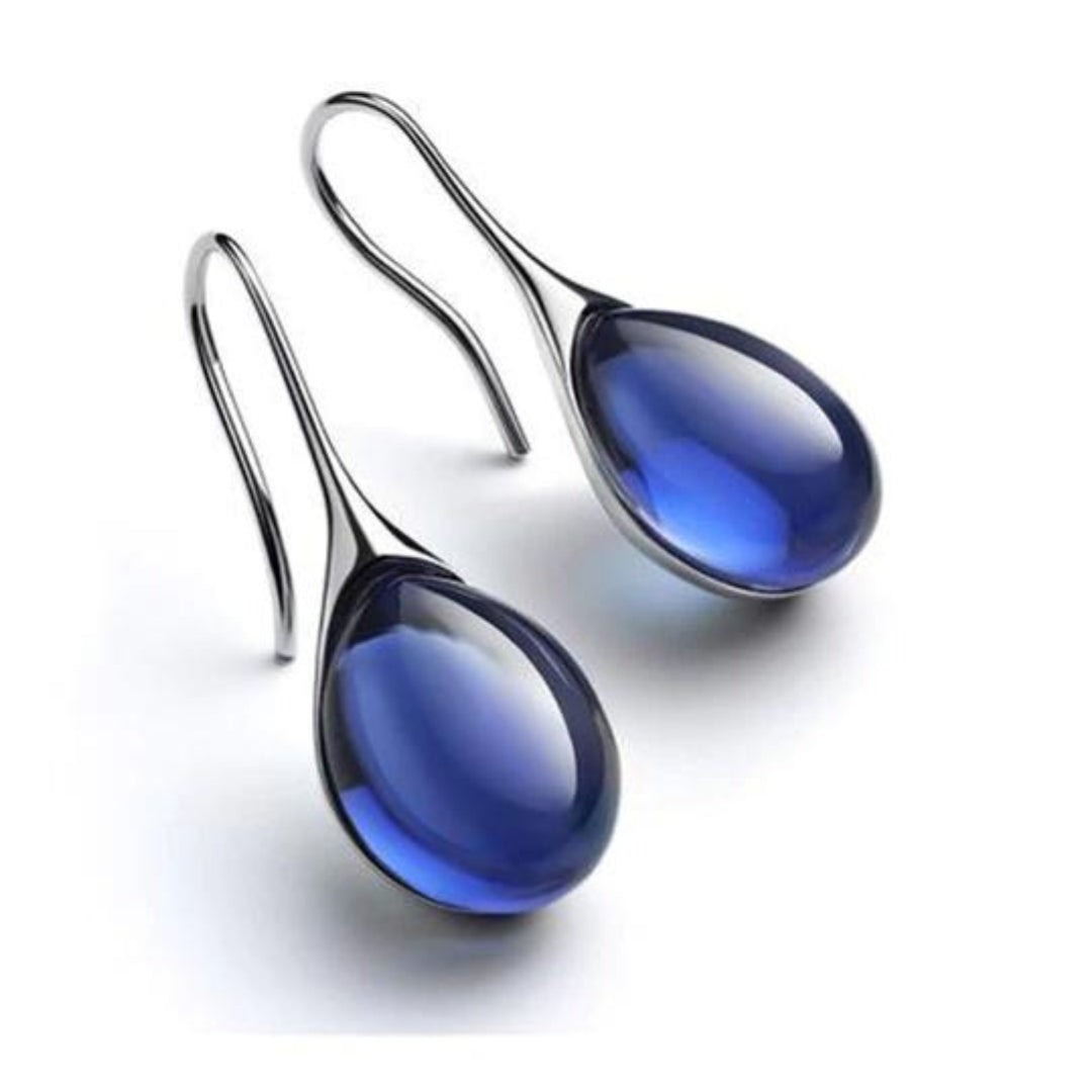 Beachy Sandstone Crystal Earrings
