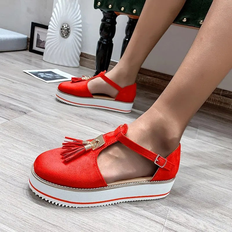 Zelda | Tassel Flat Shoes