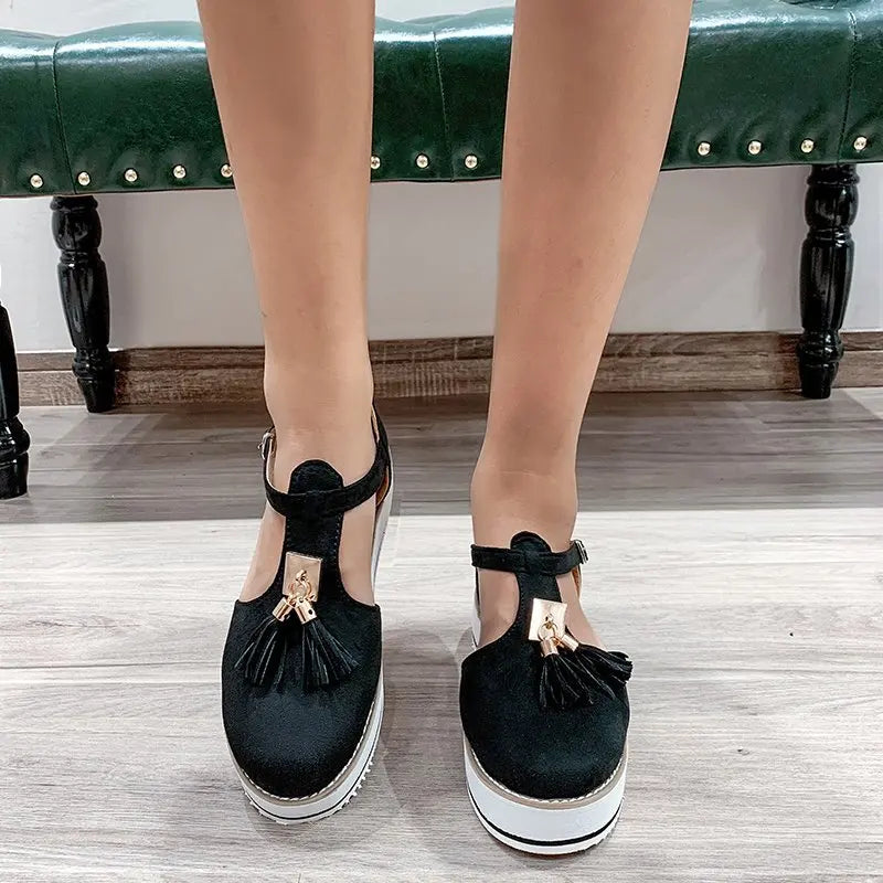 Zelda | Tassel Flat Shoes