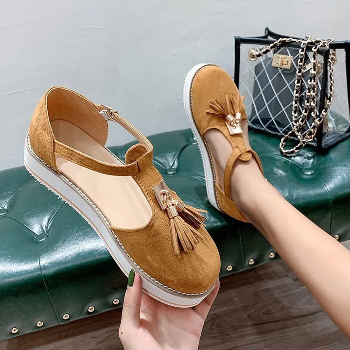 Zelda | Tassel Flat Shoes