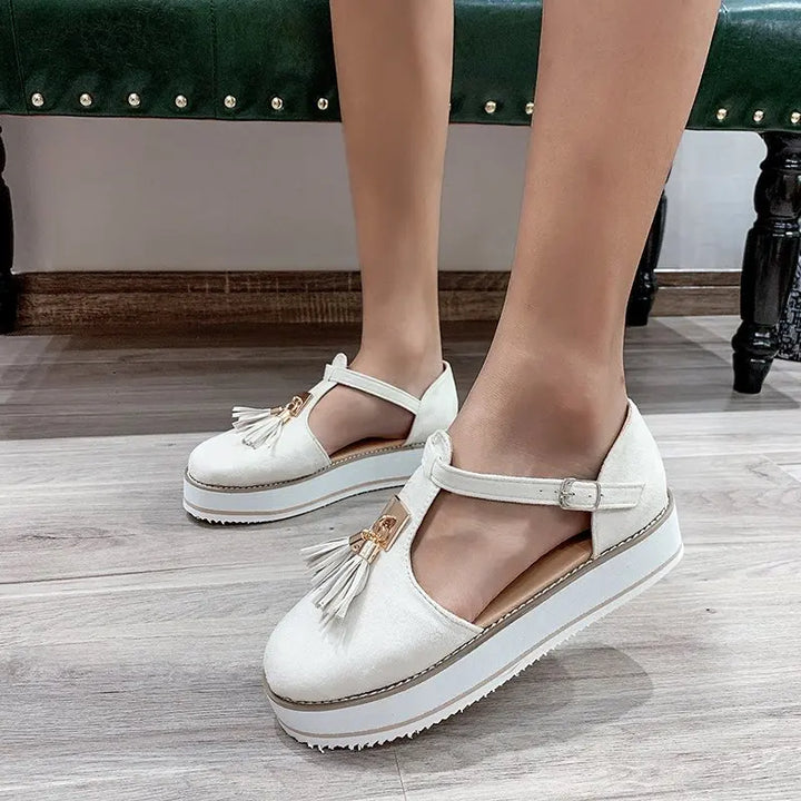 Zelda | Tassel Flat Shoes
