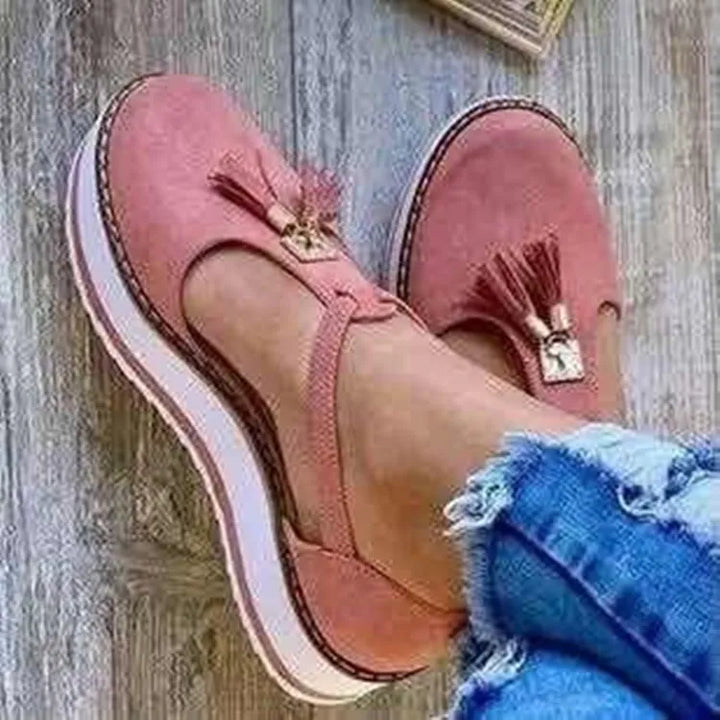 Zelda | Tassel Flat Shoes