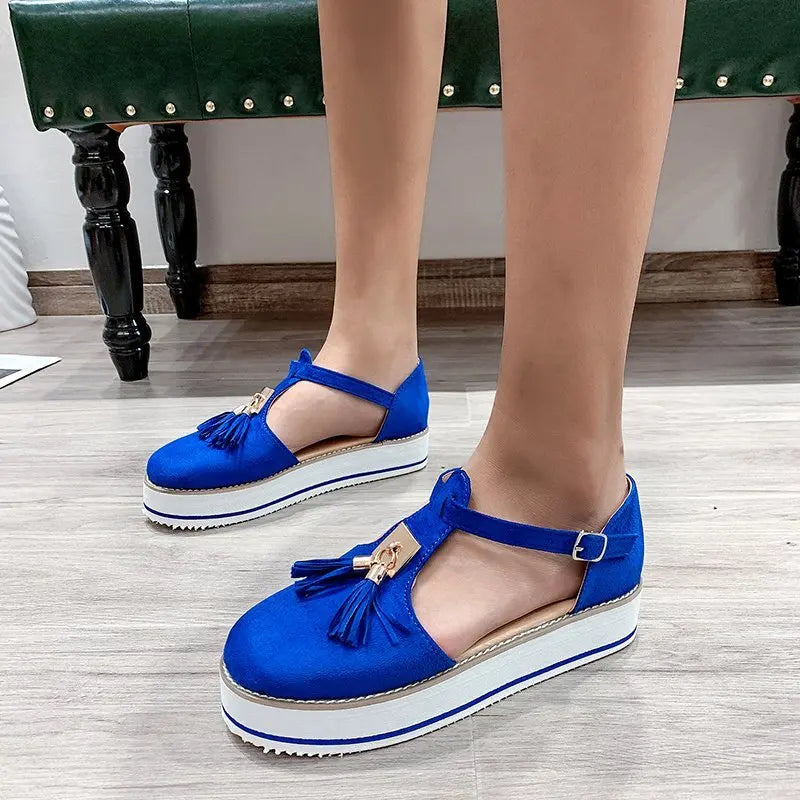Zelda | Tassel Flat Shoes