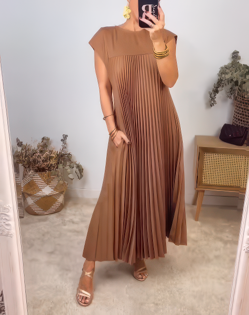 Laurine™ – Elegant Long Dress in Classic Style