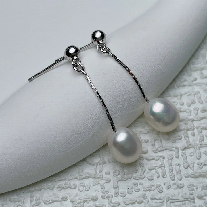 Élise | French Freshwater Pearl Earrings