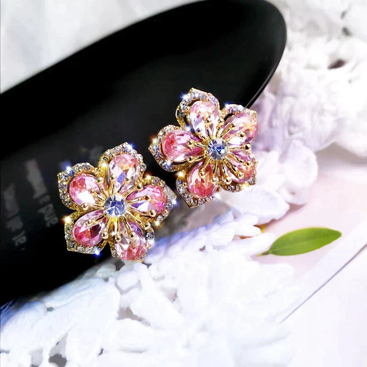 Maia | Multicolored Sterling Silver Earrings