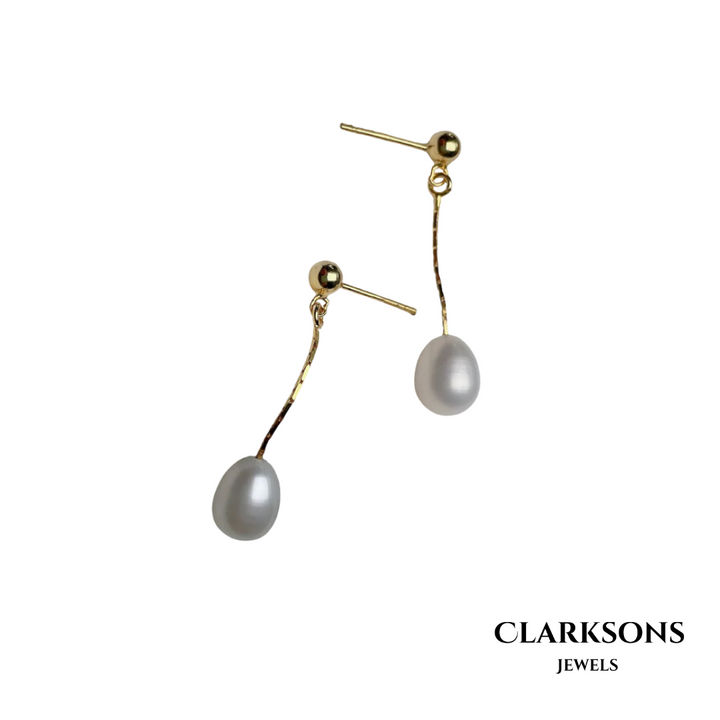Élise | French Freshwater Pearl Earrings