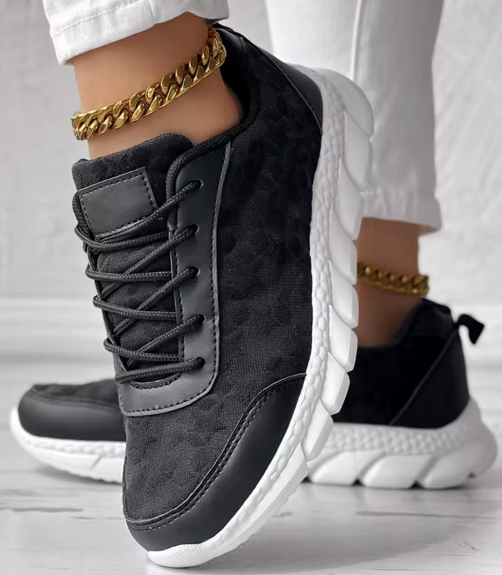 Elorene |  BlossomStep Lace Sneakers