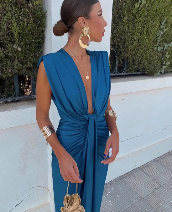 Selena - Ardent Draped Dress