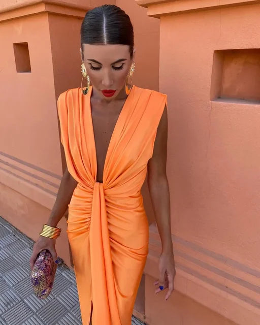 Selena - Ardent Draped Dress