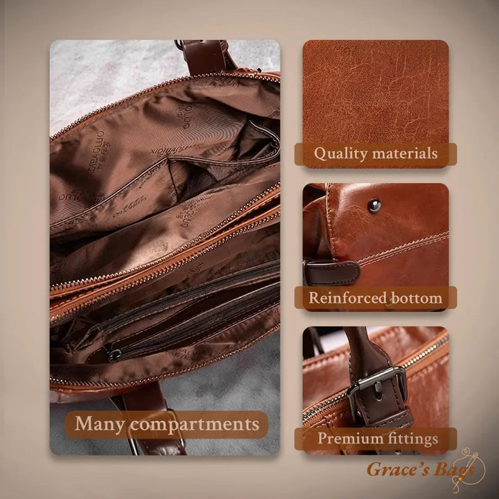 Charlotte® | Elegancka Skórzana Torebka