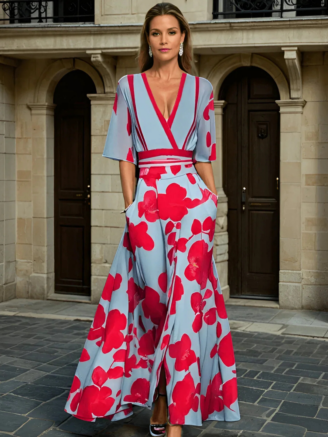 Kali - Milano designer sleeve dress