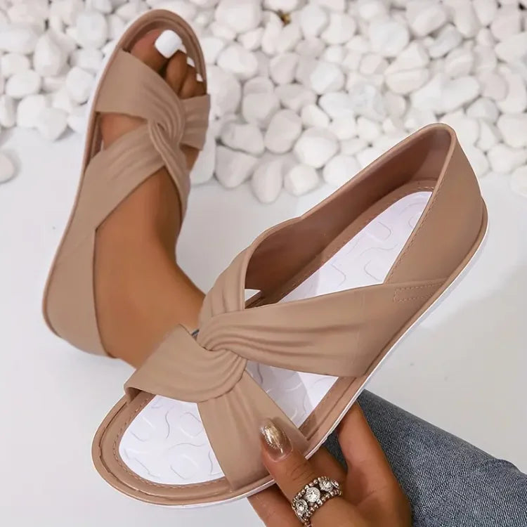 Ruby | Bow Tie Slip-On Sandal
