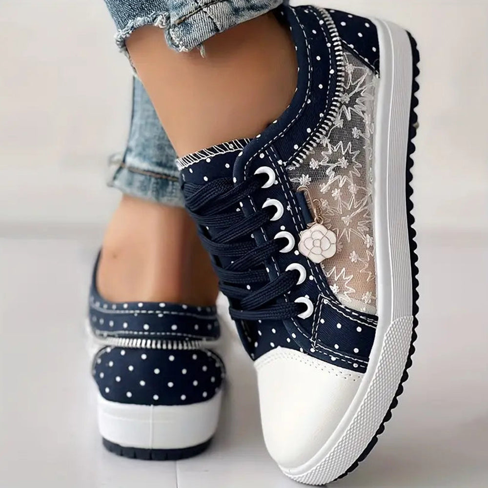 Luna™ Stylish Lace-Up Sneakers
