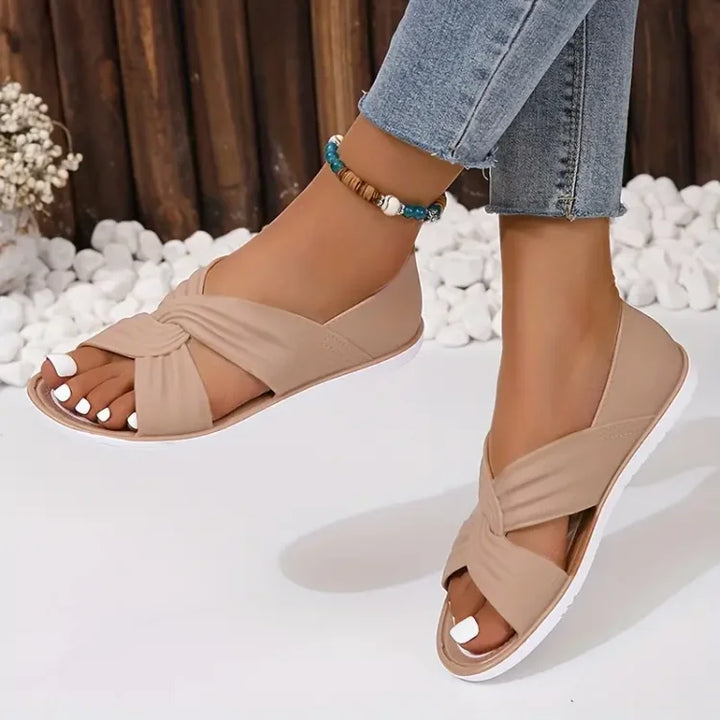 Ruby | Bow Tie Slip-On Sandal