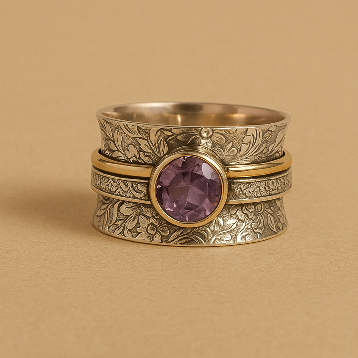 Bohemian Crystal Meditation Ring