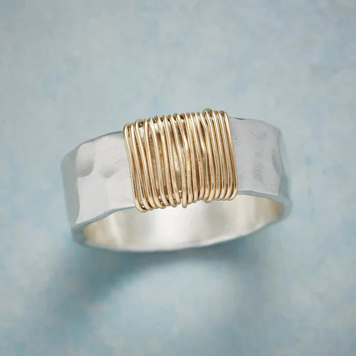 Antique Gold and Silver Ring