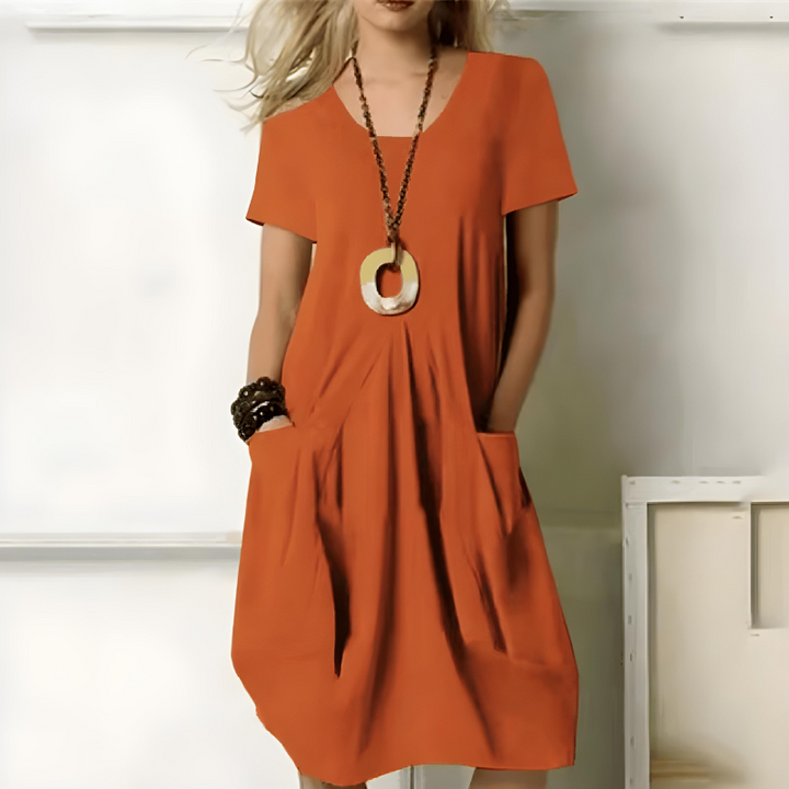 Donna - Stylish dress with tummy coverage